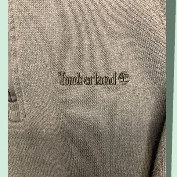 Vintage Timberland 1/4 Zip  Fleece Pullover Sweatshirt, Size XL - Picture 4 of 6